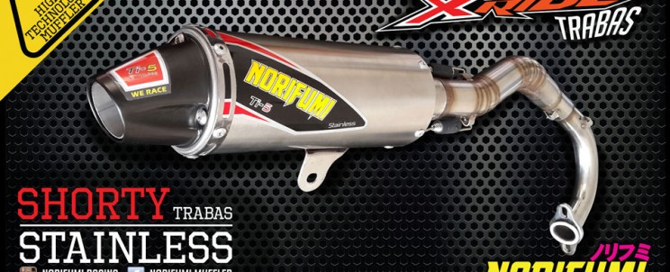 150 knalpot racing klx norifumi RIDE TRABAS UP!! X 5 Yamaha Norifumi & Shorty for BORE Ti